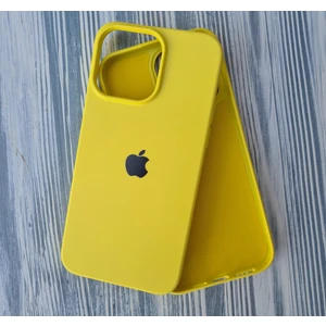 Pirok Store Apple iPhone 15 Pro Max (6.7) Uyumlu Lansman Içi Kadife Silikon Kılıf