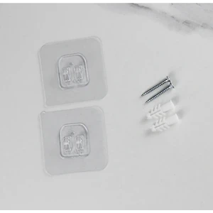 Yedek Yapışkanlı Askılık Sticker ve Vida Dübel Seti