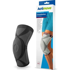 Actimove Genumotion Örgü Yüksek Kalite Diz Desteği Charcoal