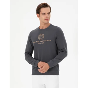 U.S. Polo Assn. Erkek Antrasit Sweatshirt 50293424-VR006