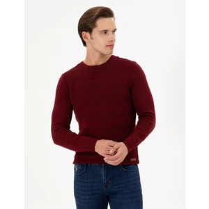 U.S. Polo Assn. Erkek Bordo Kazak /Triko 50297064-VR014