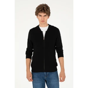 U.S. Polo Assn. Erkek Siyah Hırka (Triko) 50293528-VR046