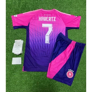 Almanya Euro 2024 Kai Havertz Deplasman Çocuk Forması 4'lü Set