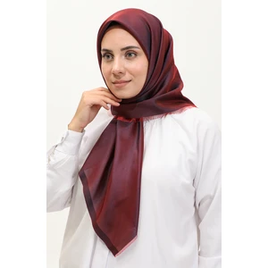 Düz Eşarp 1266-60 Koyu Bordo