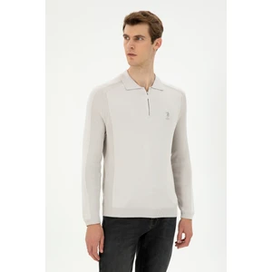 U.S. Polo Assn. Erkek Krem Kazak /Triko 50293064-VR071