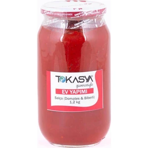 Ev Yapımı Salça Domates ve Biberli 1,2 kg