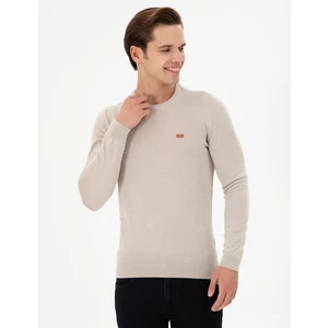 U.S. Polo Assn. Erkek Taş Melanj Kazak /Triko 50297040-VR225
