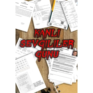 Taş Group Dedektiflik Kanlı Sevgililer Günü - Dedektif Oyunu - Dedektiflik Oyunu - Kutu Oyunu - Cinayet Oyunu - Zeka Oyunu