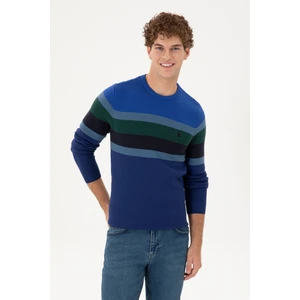 U.S. Polo Assn. Erkek İndigo Kazak /Triko 50292866-VR028