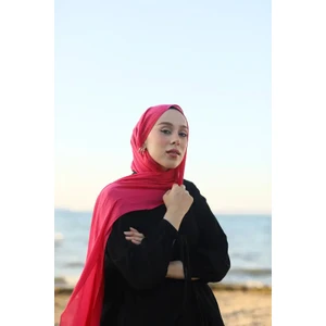 Neo Pamuk Şal Fuşya Renk