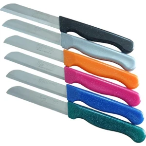 6'lı Solingen Meyve Sebze Bıçak Seti Renkli