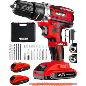 Metal Şanzıman - Darbeli - Setli - Çantalı - Şarjlı - Yedek Akülü Vidalama Matkap