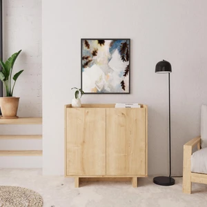 Y1110 Boho Çok Amaçlı Dolap Safir 80  cm