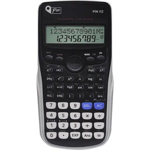 112 240 Siyah Bilimsel Fonksiyonlu Hesap Makinesi