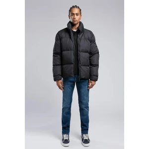 Lee Cooper Bruce Erkek Dik Yaka Mont Lacivert