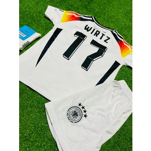 Almanya Euro 2024 Florian Wirtz Çocuk Iç Saha Forması 3'lü Set
