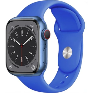 Seri 1/2/3/4/5/6/7/8/se/ultra 42-44-45-49MM S10(46) MM Kordon Kayış Bileklik Klasik Kaliteli Silikon