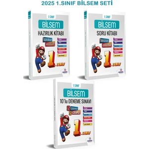 Kurul Yayıncılık 2025 1.sınıf Bilsem Hazırlık Seti Konu Soru Deneme 3'lü Set