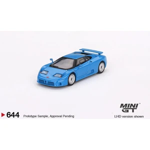 Mini Gt Bugatti EB110 Gt Blu Bugatti 1:64 644
