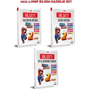 Kurul Yayıncılık 2025 2.Sınıf Bilsem Hazırlık Seti Konu Soru Deneme 3'lü Set