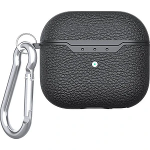 Apple Airpods 4 Kılıf Deri Desenli Silikon Renkli Yumuşak Darbe Dayanıklı Korumalı Kutu Kabı