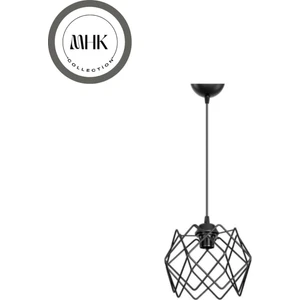 Prizma Siyah Sarkıt Avize, Salon, Mutfak, Antre, Çocuk Odası Mikasız