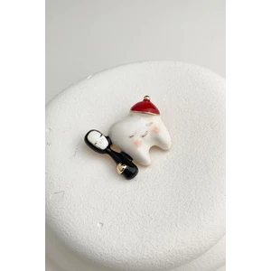 Mineli Fırçalı Diş Broş (En:3 cm Boy:2cm)