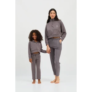 Katia & Bony Çocuk Basic Fluffy Eşofman Altı Koyu Gri