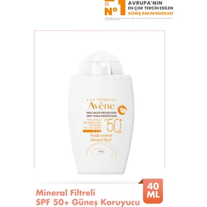 Fluide Mineral Güneş Koruyucu Spf 50 40 ml