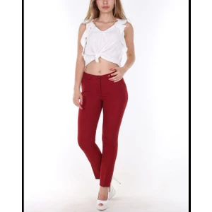 Uğur Butik Ara Bel Dar Paça Kumaş Pantolon