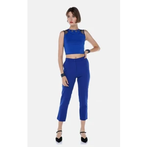 Uğur Butik Ara Bel Dar Paça Kumaş Pantolon