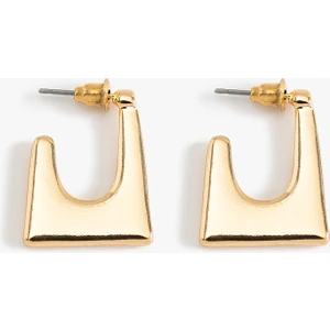 Geometrik Halka Küpe