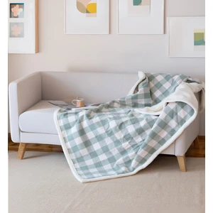 Tekstil Home Scotch Ekose Desen Çift Yönlü Çok Amaçlı Welsoft Tv Battaniyesi 150x200 Cm