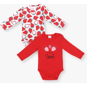 Luggi Baby 2li Uzun Kol Kız Bebek Body 3 Ay - 3 Yaş