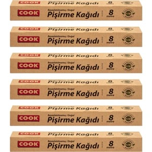 Tekno Trust Doğal Pişirme Kağıdı 37X8MT 6 Lı Set