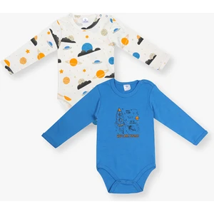 Luggi Baby 2li Uzun Kol Erkek Bebek Body 3 Ay - 3 Yaş