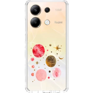 Xiaomi Redmi Note 13 4g Uyumlu Gezegenler Desenli Silikon Kılıf
