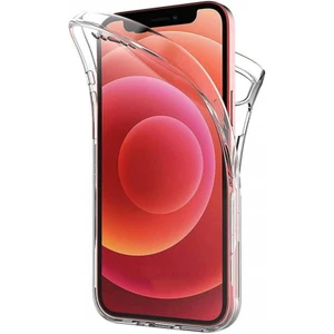 Apple iPhone 15 Çift Taraflı Silikon Kılıf Şeffaf