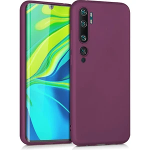 Xiaomi Mi Note 10 Pro Premium Silikon Kılıf Mor