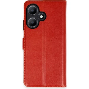 Infinix Hot 30I Kılıf Dışı Deri Içi Silikon Kartlıklı Kapaklı Trend S Plus Kapak
