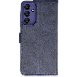 Samsung Galaxy A55 5g Kılıf Dışı Deri Içi Silikon Kartlıklı Kapaklı Trend S Plus Kapak