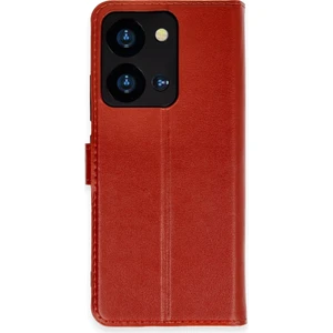 Reeder P19 Max Pro S Zoom Kılıf Dışı Deri Içi Silikon Kartlıklı Kapaklı Trend S Plus Kapak