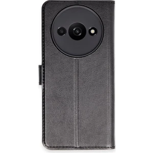 Xiaomi Poco C61 Kılıf Dışı Deri Içi Silikon Kartlıklı Kapaklı Trend S Plus Kapak