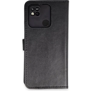 Xiaomi Redmi 10A Kılıf Dışı Deri Içi Silikon Kartlıklı Kapaklı Trend S Plus Kapak