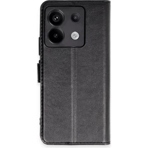 Xiaomi Redmi Note 13 Pro 4g Kılıf Dışı Deri Içi Silikon Kartlıklı Kapaklı Trend S Plus Kapak