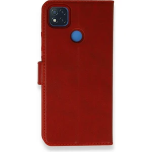 Xiaomi Redmi 9c Kılıf Dışı Deri Içi Silikon Kartlıklı Kapaklı Trend S Plus Kapak