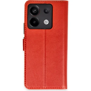 FUJİMAX Xiaomi Redmi Note 13 Pro 5g Kılıf Dışı Deri Içi Silikon Kartlıklı Kapaklı Trend S Plus Kapak
