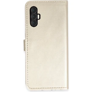 FUJİMAX Tecno Spark 8 Pro Kılıf Dışı Deri Içi Silikon Kartlıklı Kapaklı Trend S Plus Kapak