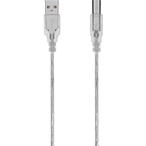 SL-U2020 USB 2.0 2m Şeffaf Yazıcı Kablo