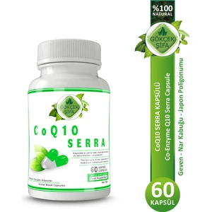 Gökçek Şifa Coq 10 Kapsül (CO-ENZYME Q10 CAPSULE)